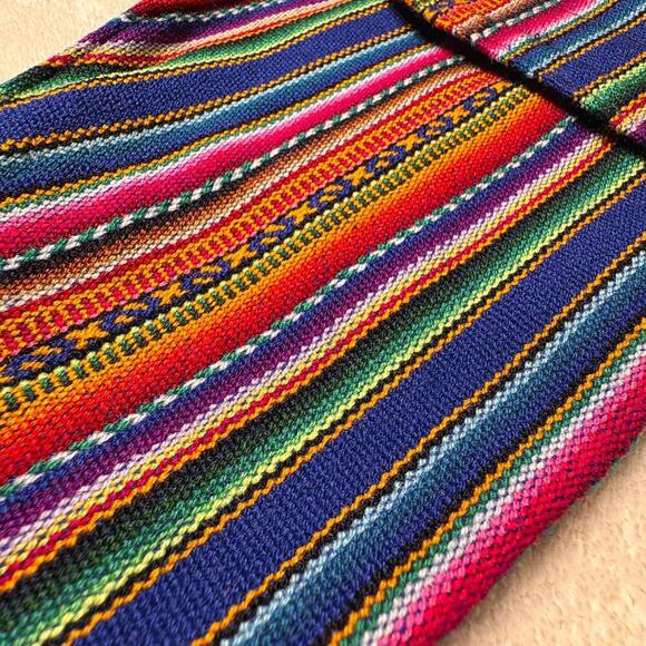 Handmade Peruvian Zampona Pan Flute: 13 Pipes + Native Fabric Case - Picture 8 of 9